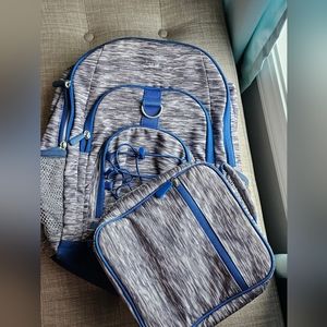 Boys backpack and lunchbox set